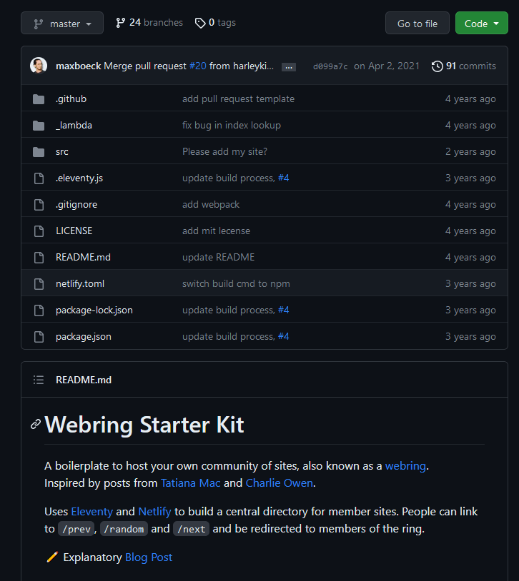 webring-starter-kit