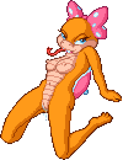 This is a sprite remake of a very old picture I drew of Wendy Koopa
